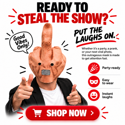 The Ultimate Laugh Mask™ – The Viral Prank Costume Mask That Turns Every Party Into a Comedy Show