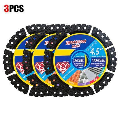 4.5' Multi-Material Diamond Cutting Blade 💎 – Heavy-Duty Saw Disc