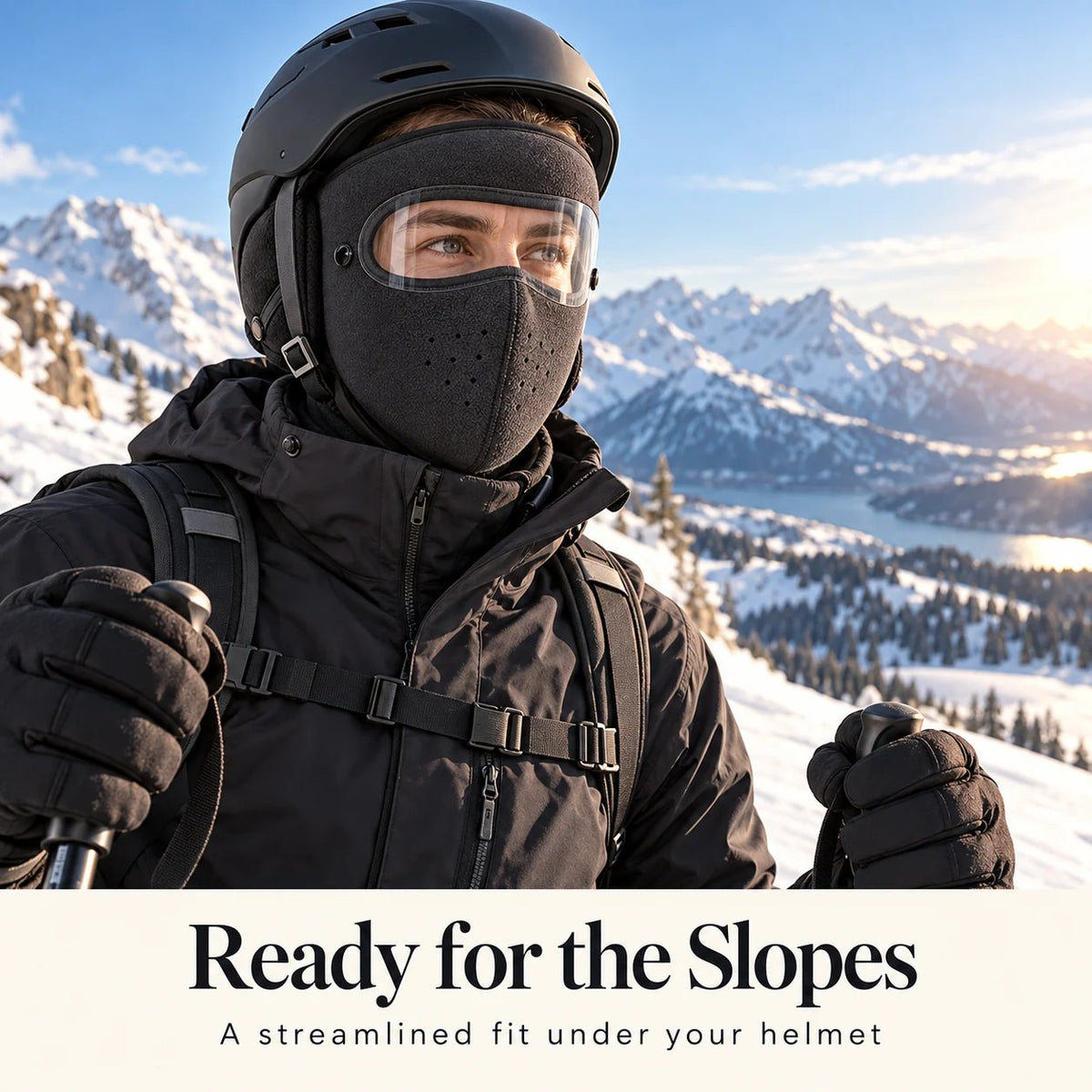 ❄️ Thermal Balaclava with Detachable Shield