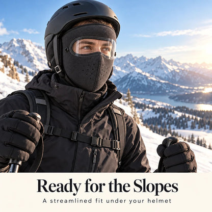 ❄️ Thermal Balaclava with Detachable Shield
