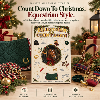 🐴 EquiJoy™ 24-Day Equestrian Advent Calendar A Magical Holiday Countdown For Horse Lovers