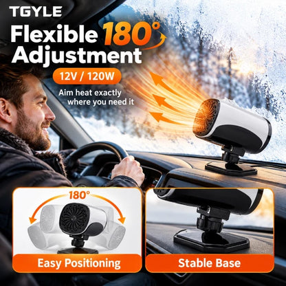 🥶🚗 Foggy Windshield? Meet Your Winter Car Essential! 🔥