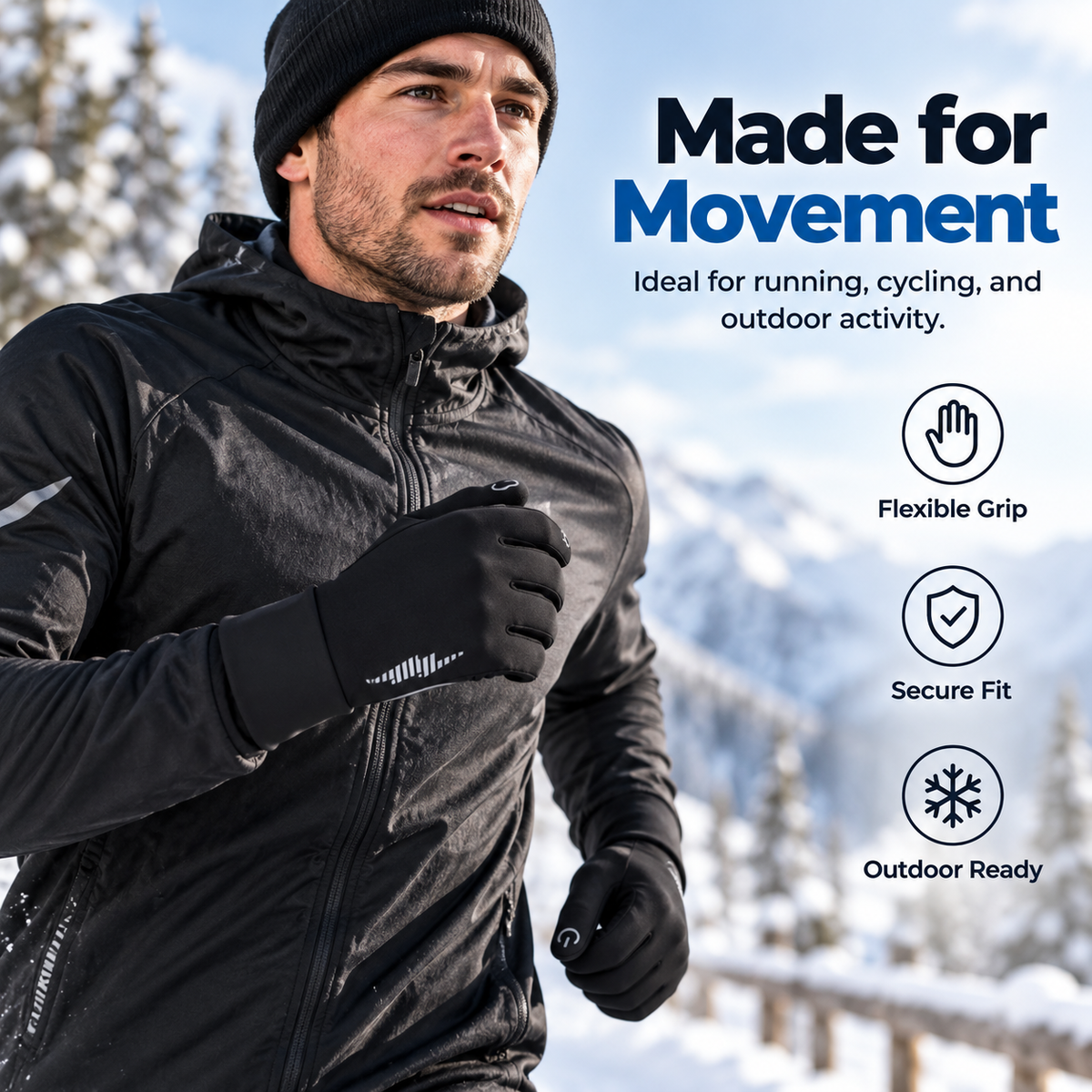 🖐️ Never Freeze Your Fingers Again! Meet the All-Season Touchscreen Gloves ❄️