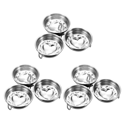 🌟304 Stainless Steel Egg Molds