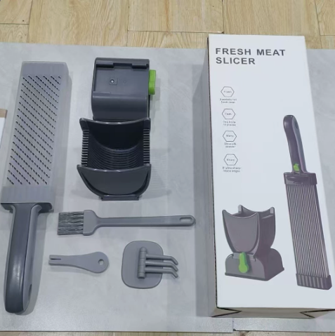 🥩 SliceMaster™ Manual Meat Slicer – Easy Kitchen Tool for Perfect Homemade Meat Cuts