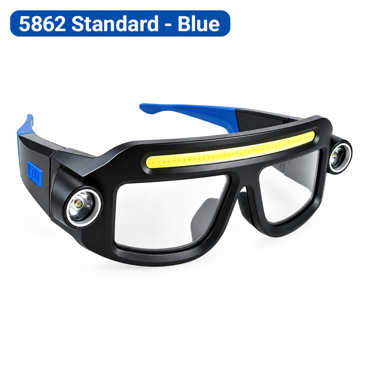 🔦 BrightSight™ Hands-Free LED Work Glasses – Wide Beam Lighting for Repairs, DIY & Night Work