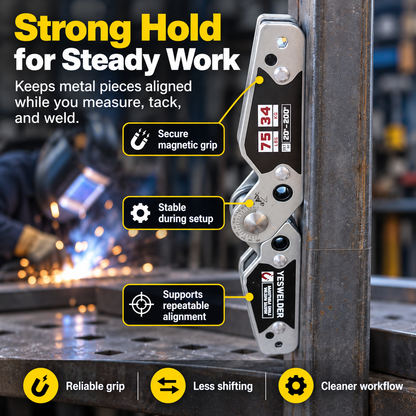 🔥 HOT SALE | WeldMaster™ Magnetic Welding Angle Finder – Adjustable Multi-Angle Tool for Faster, More Accurate Builds