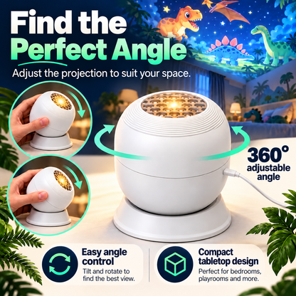 🦖 Dinosaur Night Light Projector – A Little World of Wonder