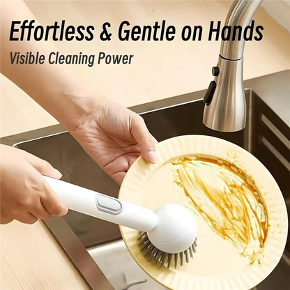 🧽 6-Angle Soap Dispensing Brush
