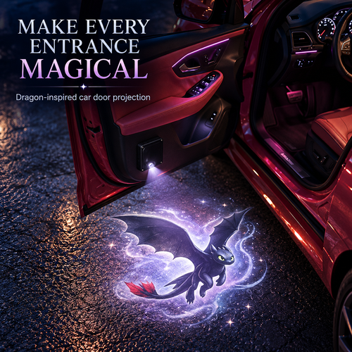 🐉 DragonGlow Car Door Projector Lights — 2-Pack