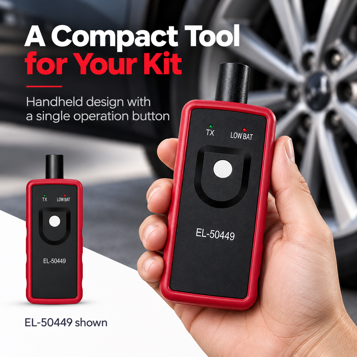 🚗 TPMS Relearn Pro™ – Tire Sensor Activation Tool ⚡
