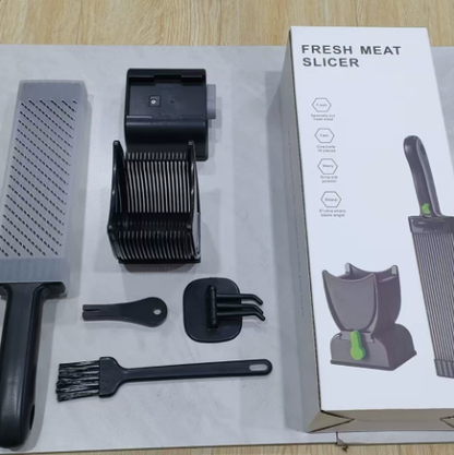 🥩 SliceMaster™ Manual Meat Slicer – Easy Kitchen Tool for Perfect Homemade Meat Cuts