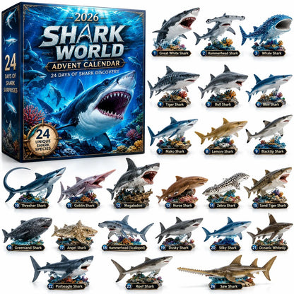 🦈2D 2026 Shark World Advent Calendar