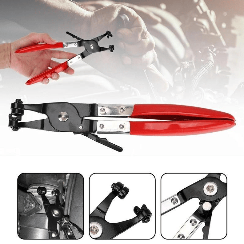 🔧 5-Piece Hose Clamp Pliers Set – Automotive Hose Clamp Removal Tool Kit