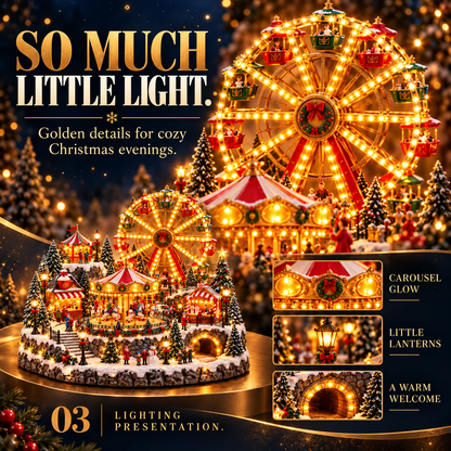 🎄 Magical Christmas Village™ – Lighted Animated Winter Wonderland Holiday Decoration