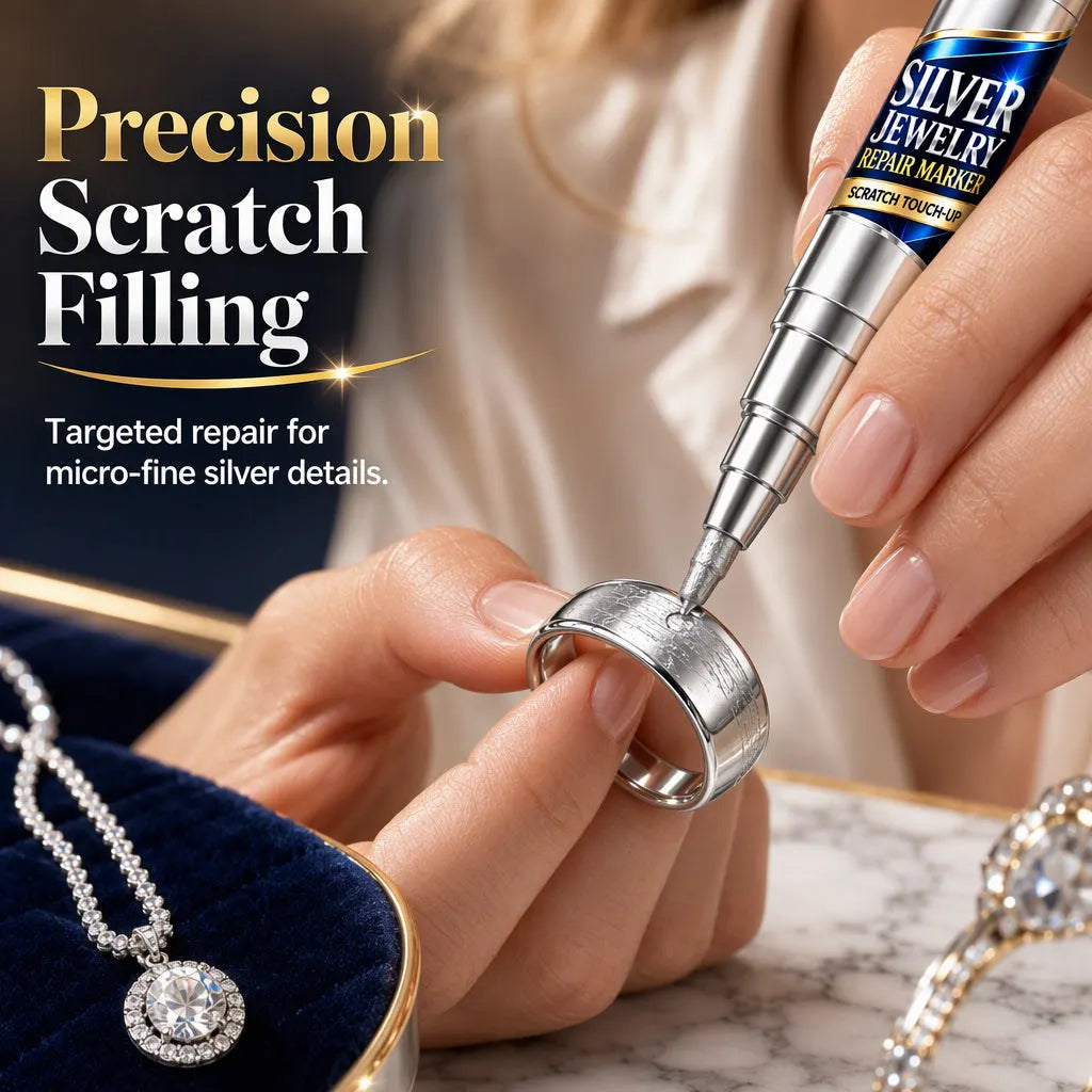 Silver-tone jewelry touch-up pen - original product image 6