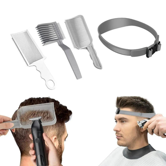 ✂️ TrimMaster™ 4-Piece Hair Cutting Guide Kit