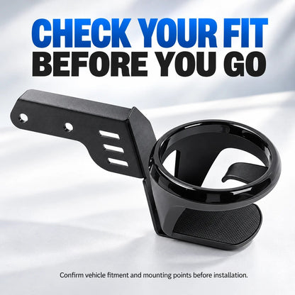 Front Grab Handle Drink Holder Mount, Interior Beverage Rack Accessories 🚙🥤