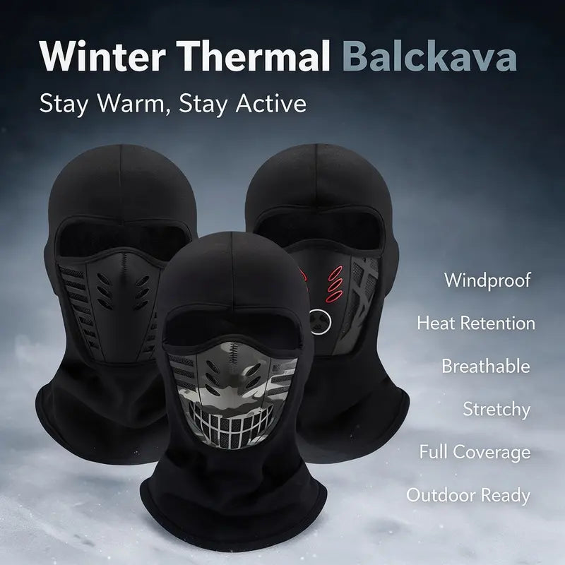 Fleece balaclava fabric and shape detail