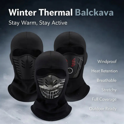 Fleece balaclava fabric and shape detail