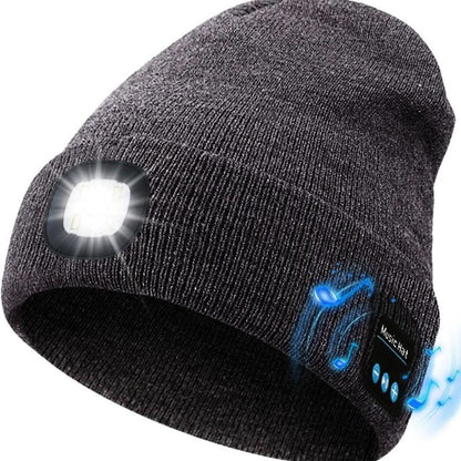 Bluetooth LED Beanie Hat