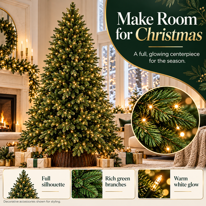 ✨ Christmas LED String Lights with Remote