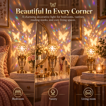 🦋 ButterflyGlow™ Projection Bulb – Dreamy Wall Art Light for Elegant Home Ambience