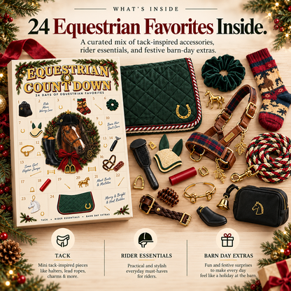 🐴 EquiJoy™ 24-Day Equestrian Advent Calendar A Magical Holiday Countdown For Horse Lovers