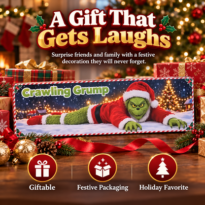 🎄 Crawling Grump™ Christmas Crawler – Hilarious Moving Holiday Decor That Steals the Show