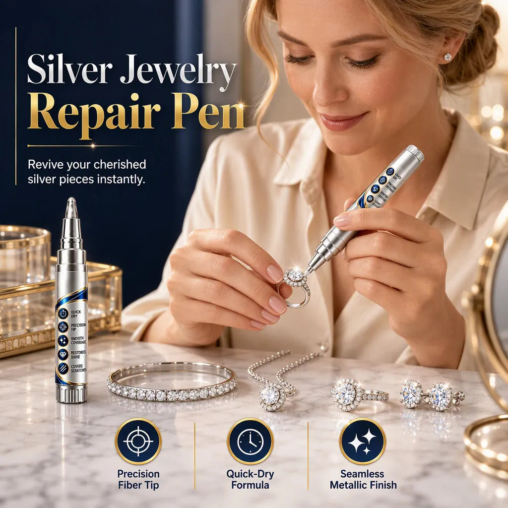 Silver-tone jewelry touch-up pen - original product image 5