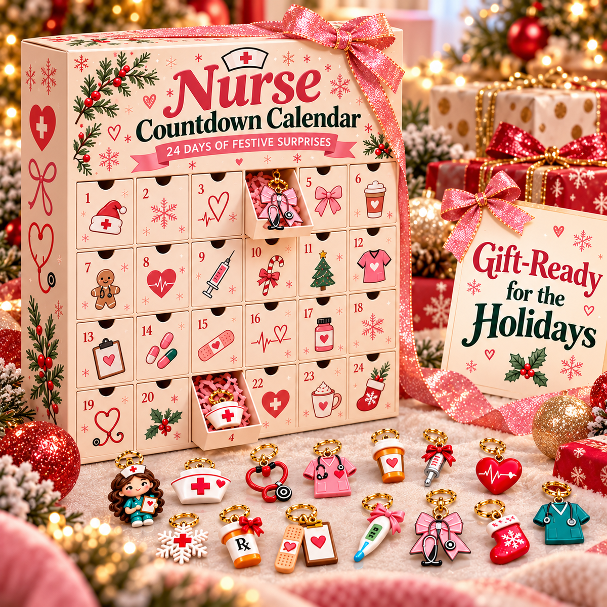 🩺 Nurse Advent Calendar – 24 Days of Surprise Gifts for Nurses