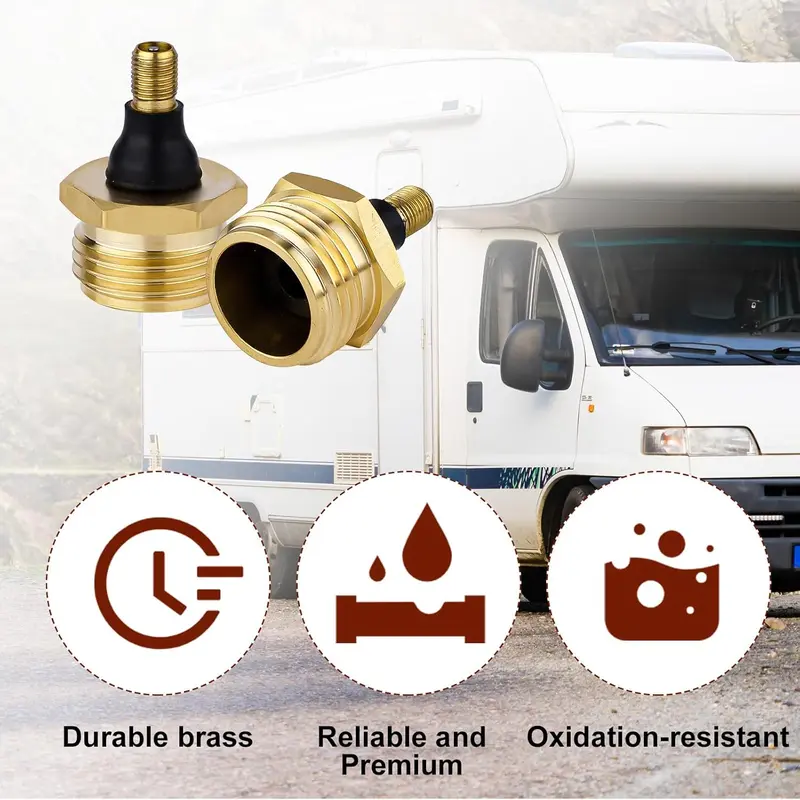 Brass RV blowout plug set - product image 7