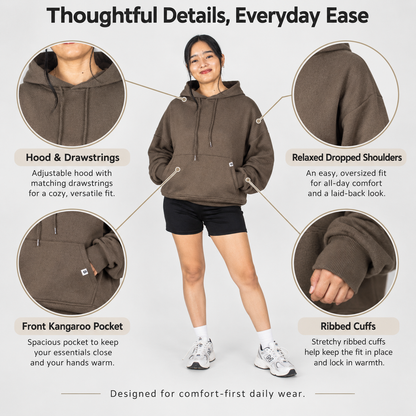 ✨ CloudWear™ Comfort Hoodie – Premium Soft Casual Pullover for Everyday Style