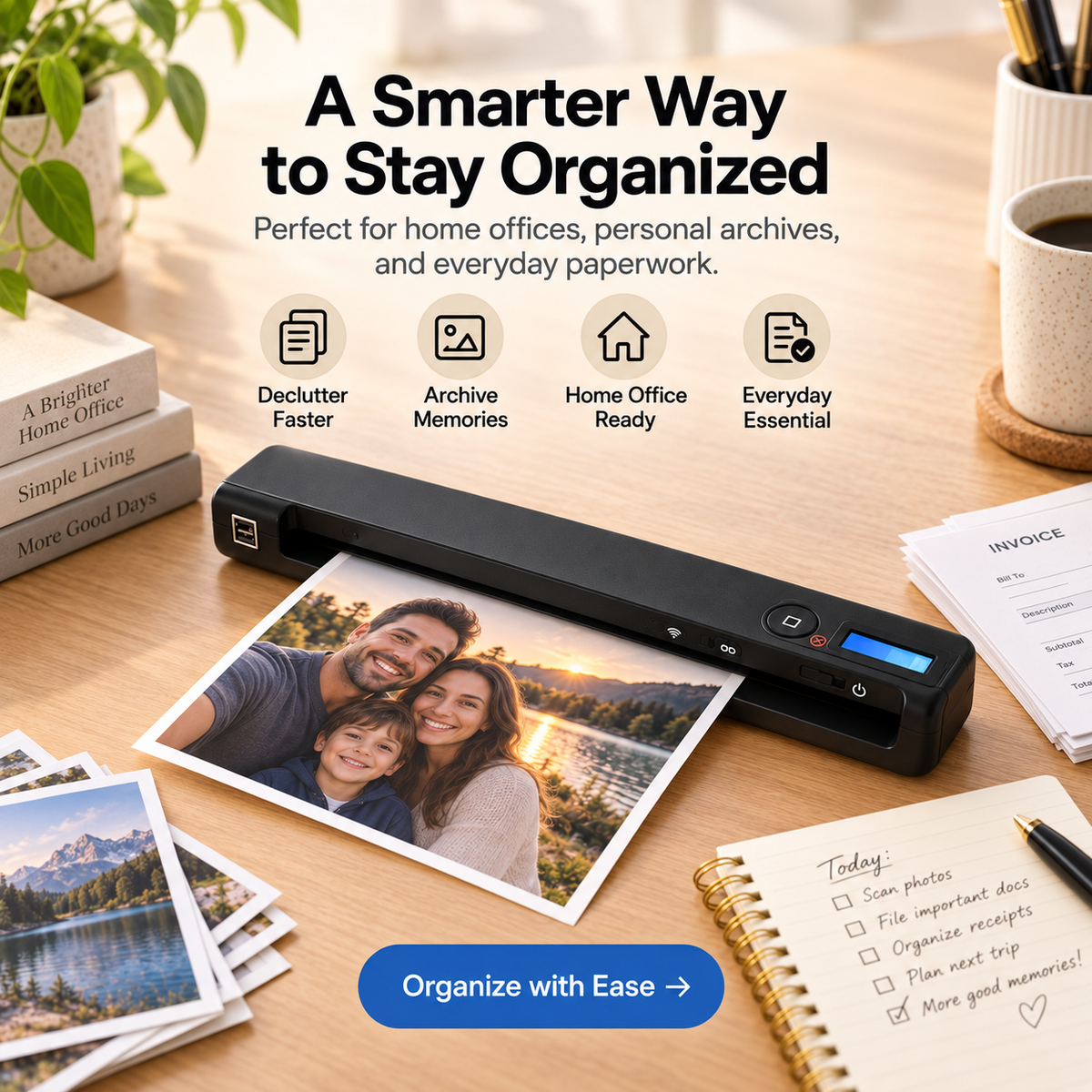 PocketScan Pro™ Portable Scanner – Digitize Photos, Documents & Memories Anywhere ⭐⭐⭐⭐⭐