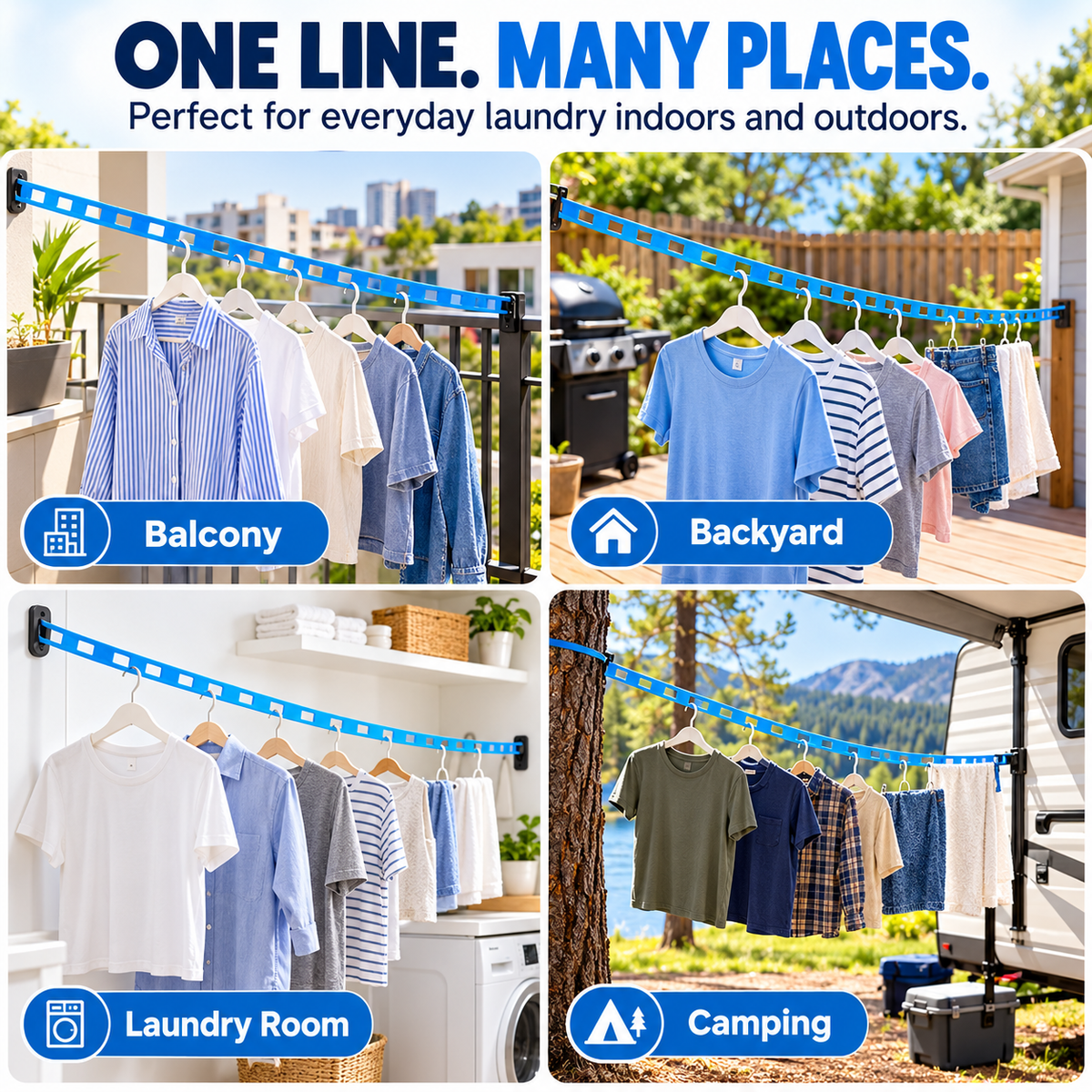 👕 DryEase™ Clothesline – Simple, Convenient Laundry Drying for Everyday Use