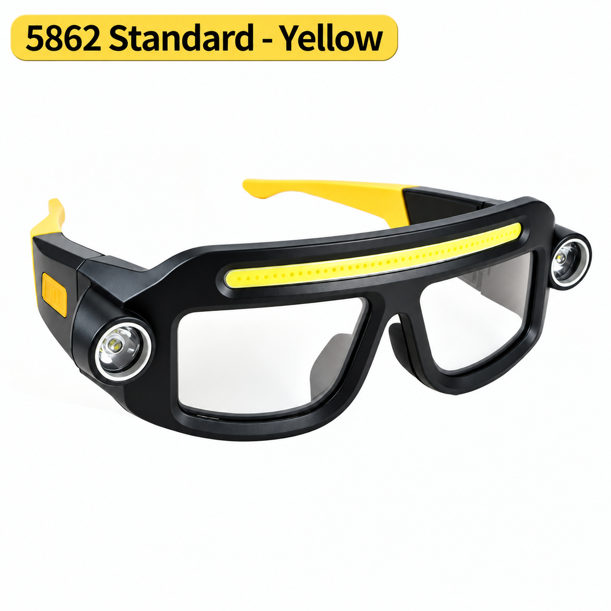🔦 BrightSight™ Hands-Free LED Work Glasses – Wide Beam Lighting for Repairs, DIY & Night Work