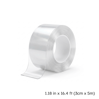 💨 Draft Stopper Clear Seal Tape – Keep Cold Air Out & Lower Energy Bills 🥶💡