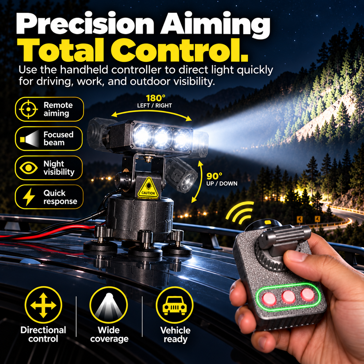 🔥 HOT SALE | GlowDrive™ Wireless LED Car Lights – Remote Control RGB Lighting Kit for Cars, Trucks & SUVs