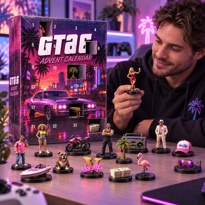 🔥 ViceVault™ 24-Day Mini Collectibles Advent Calendar – 24 Hand-Painted Gaming Surprises
