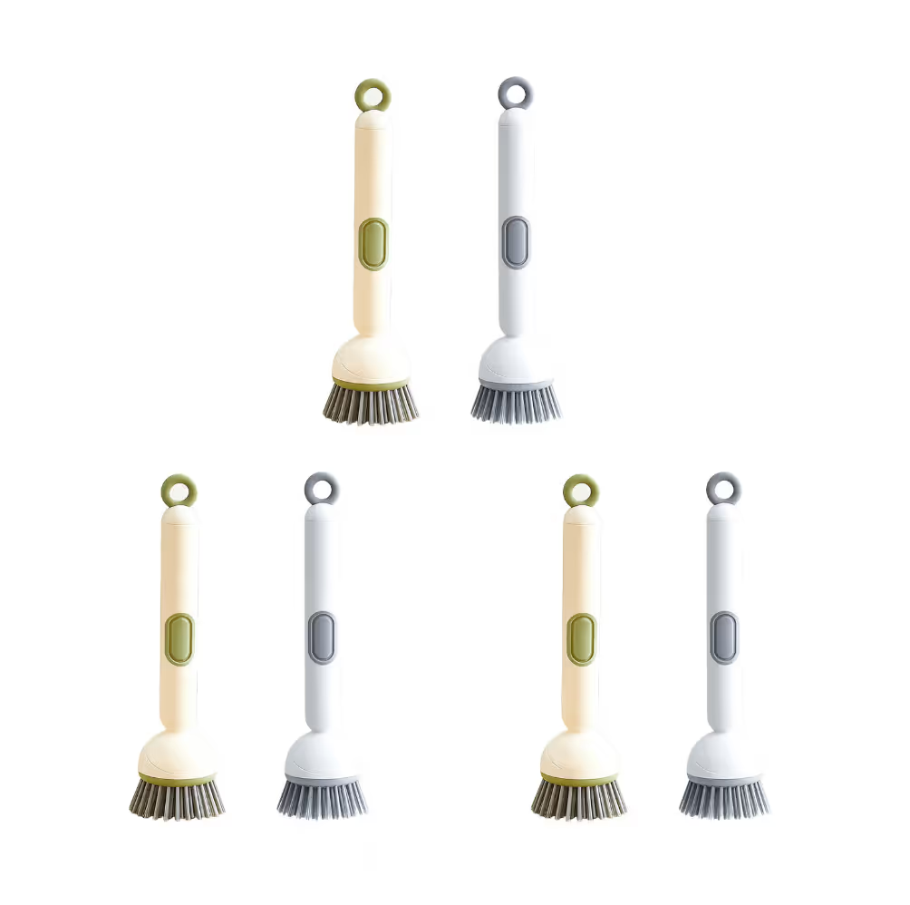🧽 6-Angle Soap Dispensing Brush