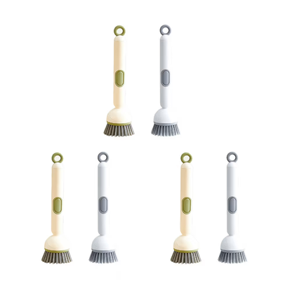 🧽 6-Angle Soap Dispensing Brush