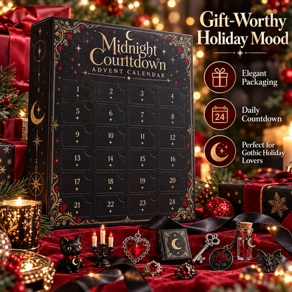 🖤🌙 Midnight Countdown – 24 Days of Gothic Surprises | Christmas Advent Calendar 🎁
