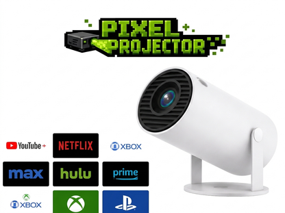 🎬 CineGo™ Mini Projector – Portable HD Home Theater Projector for Movies, Gaming & Outdoor Fun