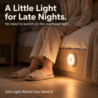 Rechargeable Motion Sensor Night Light – Magnetic Mount & 3 Light Colors - 3