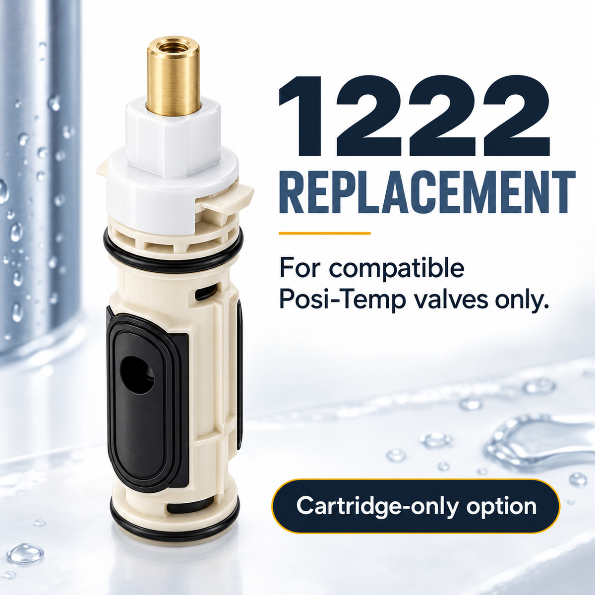 🔧 Shower Cartridge Puller & 1222 Replacement Kit