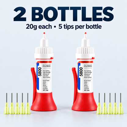 🛠️ Precision Repair Glue – 20g with 5 Fine Tips