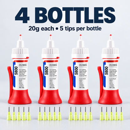 🛠️ Precision Repair Glue – 20g with 5 Fine Tips