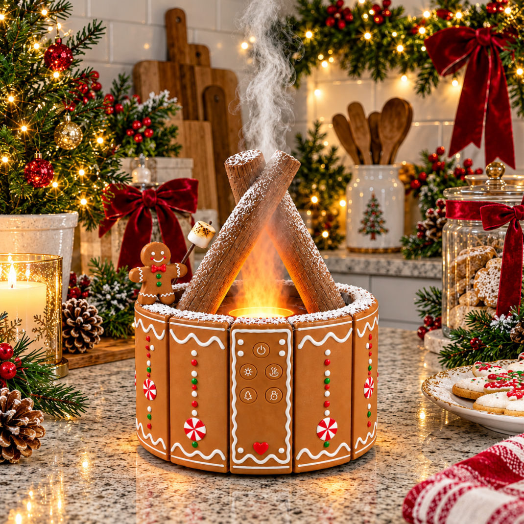 MerryMist gingerbread edition brown Christmas diffuser