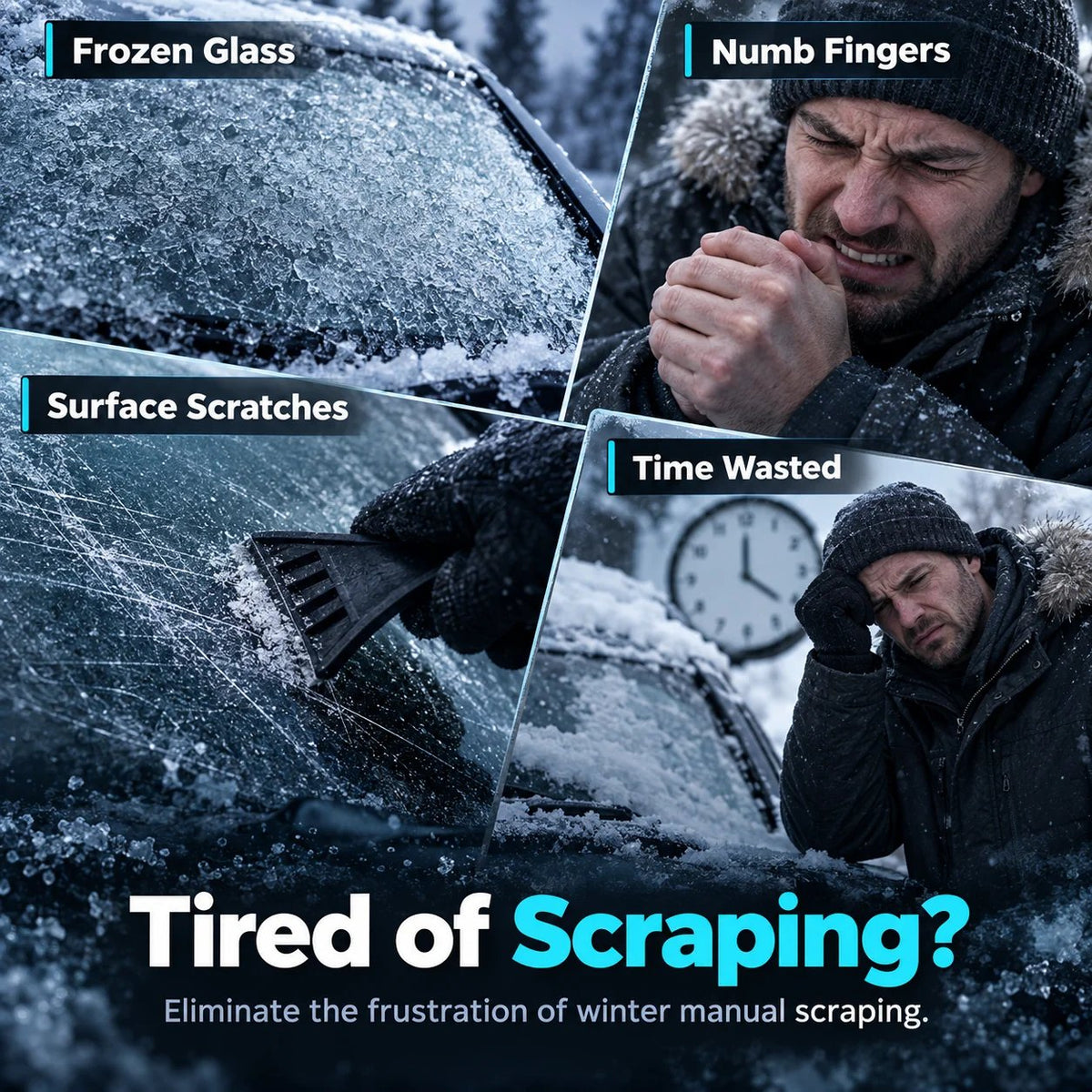 🔥LAST DAY 50% OFF -  Electromagnetic Molecular Interference Antifreeze Snow Removal Instrument for Vehicles