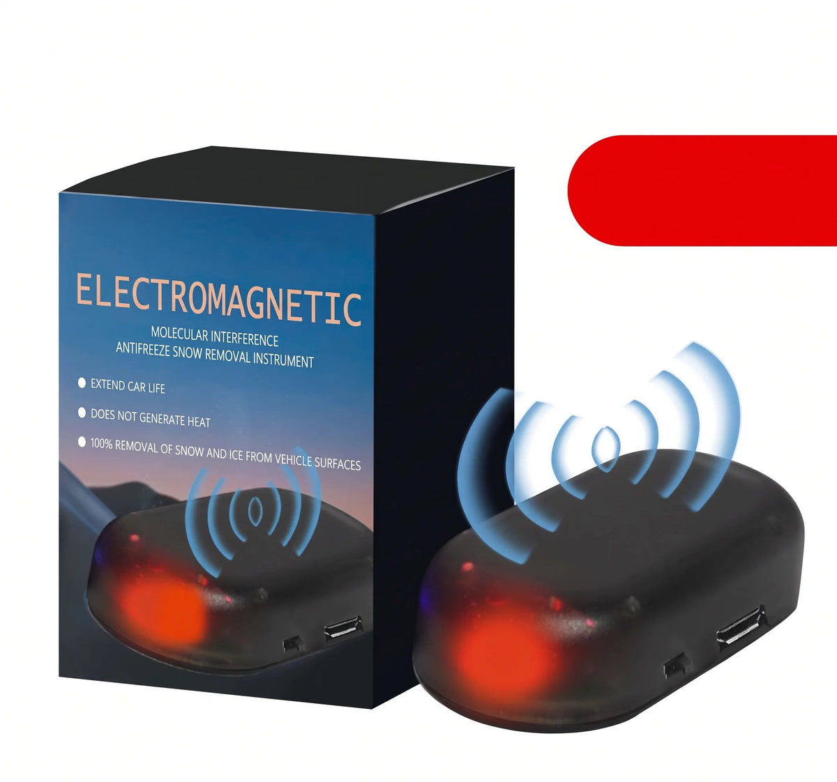 🔥LAST DAY 50% OFF -  Electromagnetic Molecular Interference Antifreeze Snow Removal Instrument for Vehicles